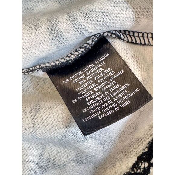 Anthropologie Postmark Black Lace Print Peplum Top Sz XS Romantic, Flirty EUC - Picture 9 of 10